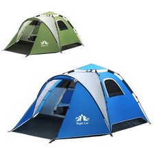 3-4 Man Festival Tent with Porch | Instant Setup & 3000mm Waterproof Rating