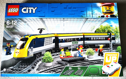 Lego city passenger train - city,