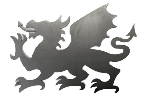 Large welsh dragon silhouette - welsh,