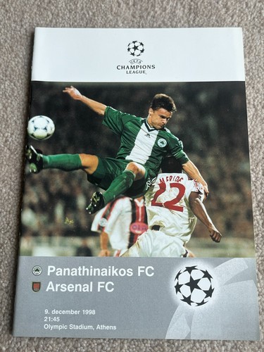 1998 panathinaikos arsenal - 1998,