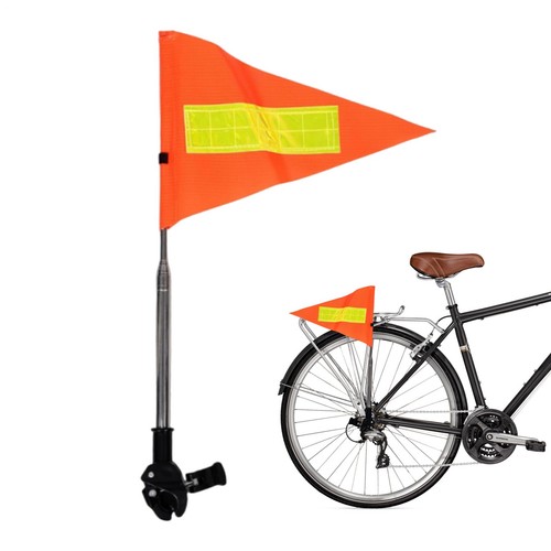 Orange bike safety - bike,