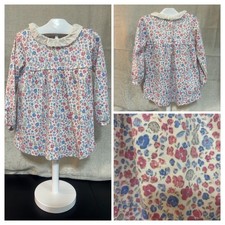 JoJo Maman Bebe Bunny Hedgehog Floral Dress