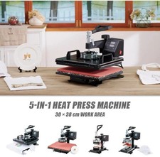Heat Press Machine 5 in 1