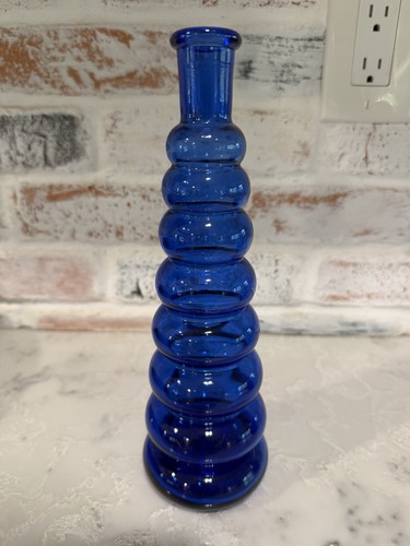 Vintage cobalt blue glass - cobalt,