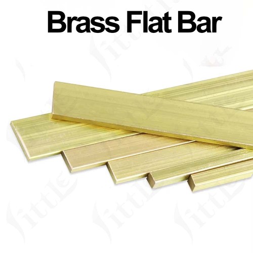 Brass flat bar - flat,