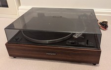 Vintage Pioneer PL12D 1970s record player with Goldring Elektra cartridge