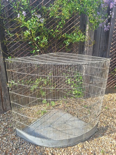 Antique bow fronted galvanised - antique,