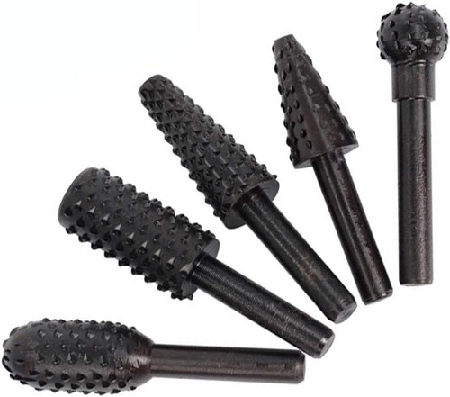 Rotary burr set - set,, wood