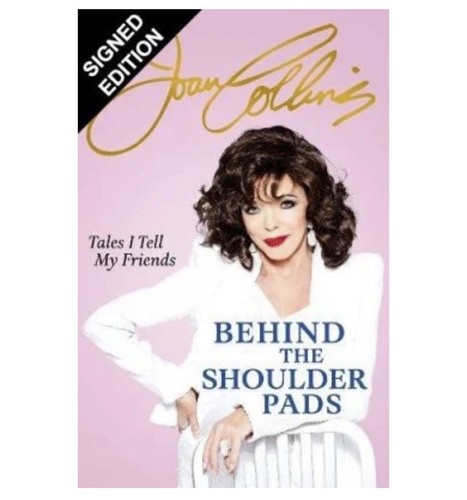 Signed joan collins book - signed,