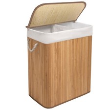 Bamboo Laundry Hamper 105L -