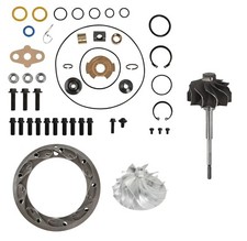 Turbo Rebuild Kit Billet Wheel Vanes Turbine for 05.5-07 6.0L Powerstroke