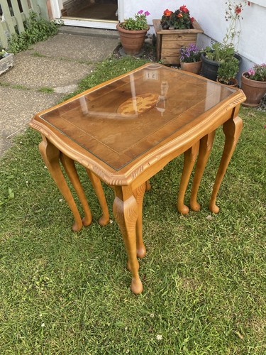 Vintage style nest tables - vintage,