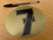Barry sheene number decal - sheene,