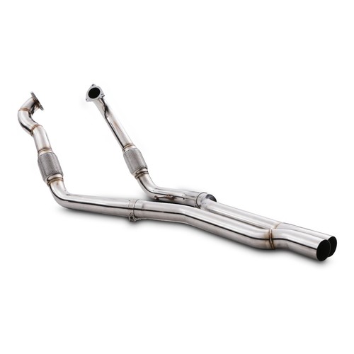 Stainless steel resonator race - steel,