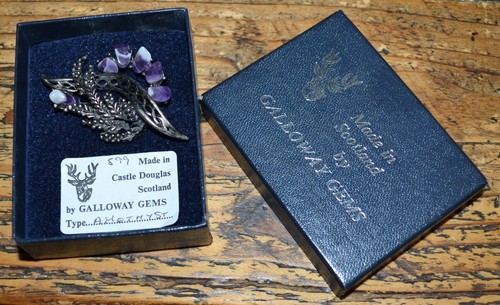 Vintage galloway gems amethyst - galloway,