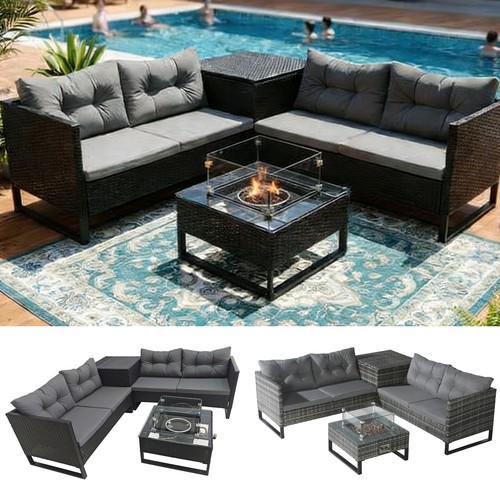 Birchtree rattan furniture set - rattan,