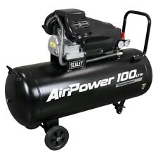 Sealey 100L V-Twin Direct Drive Air Compressor 3hp SAC10030VA