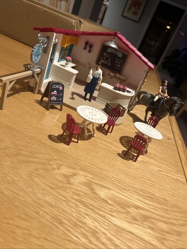 Schleich cafe play set with - cafe,