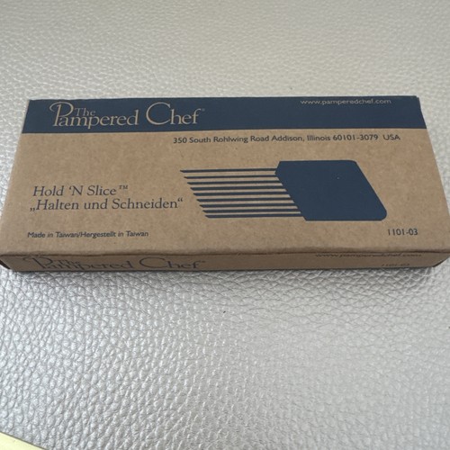Pampered chef hold and slice - hold,
