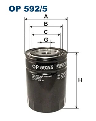 Oil filter fits peugeot - filter, boxer