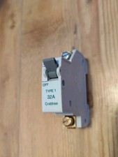 Crabtree SB6000 32 A 32 Amp MCB type 1 MCB 610/32  Tested , SENT FAST 