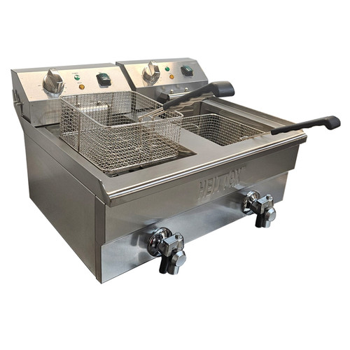 Electric fryer double - double, 10l