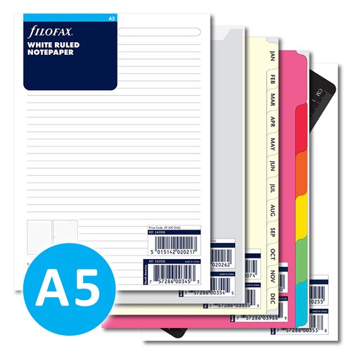 Filofax organiser paper - filofax, a5