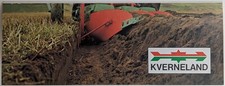 Original Kverneland Agricultural Equipment Range Pocket Size Brochure, c 1970's