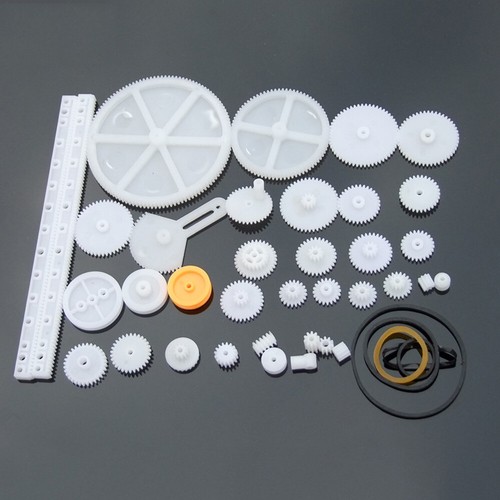 34pcs plastic gear - gearbox, toy