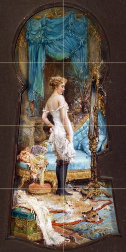 Temptation through the keyhole - temptation,