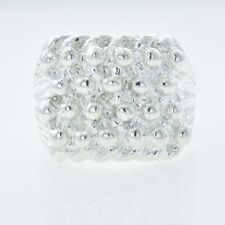 Gents Sterling Silver Keeper Ring 12.2g