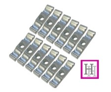 Turn Button Galvanised 12 x 2"/50mm Catch Gate Door Cage Cupboard Twist