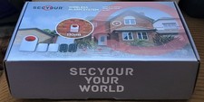 SECYOUR - Wireless Alarm Security System - 2 Remotes - 2 Sensors - Siren - New