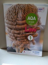 AQA A-level Law for Year 1/AS by Price, Nicholas Book The Cheap Fast Free Post