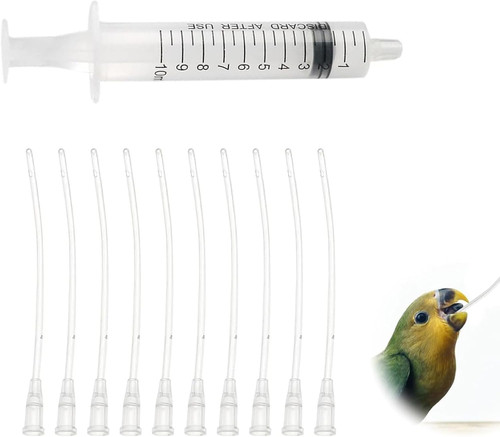 Baby bird feeding syringe 10ml - baby,