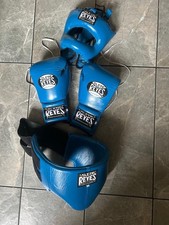 Cleto Reyes Headguard, Lace Up Sparring Gloves, Kidney And Foul Protection Cup