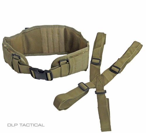 Dlp tactical molle battle belt - dlp,