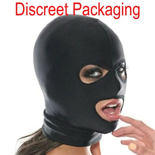 Bondage fetish head hood open - fetish,