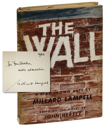 John hersey the wall play - john,