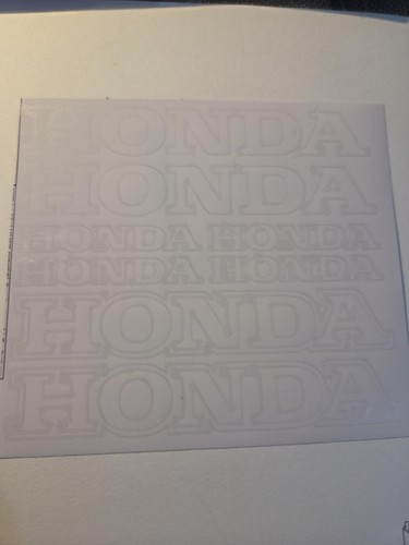 Honda stickers tank topbox - honda, tank,