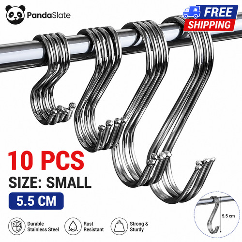 10x pcs stainless steel - pcs,