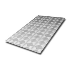 Circle Polished Stainless Steel Metal Sheet Catering Splashback 0.9mm Thick