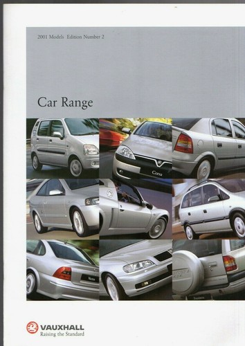 Vauxhall range 2001 market - vauxhall,
