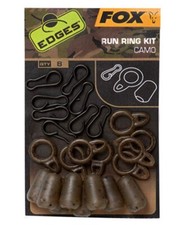Fox Edges Camo Run Ring Kit NEW Carp Fishing Terminal Tackle - CAC772
