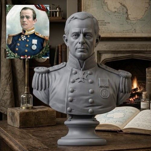 Robert falcon scott bust - robert,
