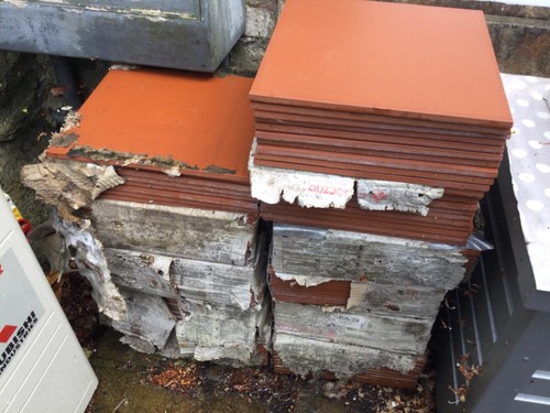 100 terracotta coloured