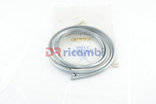 Chromed rubber window rear - rubber,