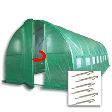 5 Sizes Poly Tunnel,Polytunnel,Pollytunnel,Greenhouse,Green House,Polly Tunnel