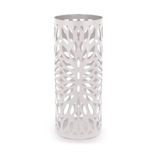 Umbrella Stand Metal White