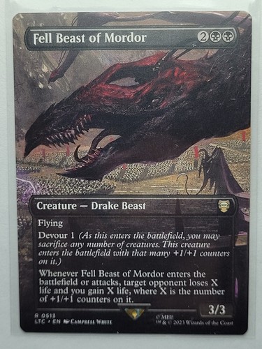 Fell beast mordor - fell,